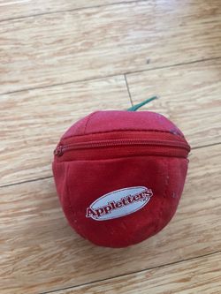 Appletters Game Apple-Shaped Pouch