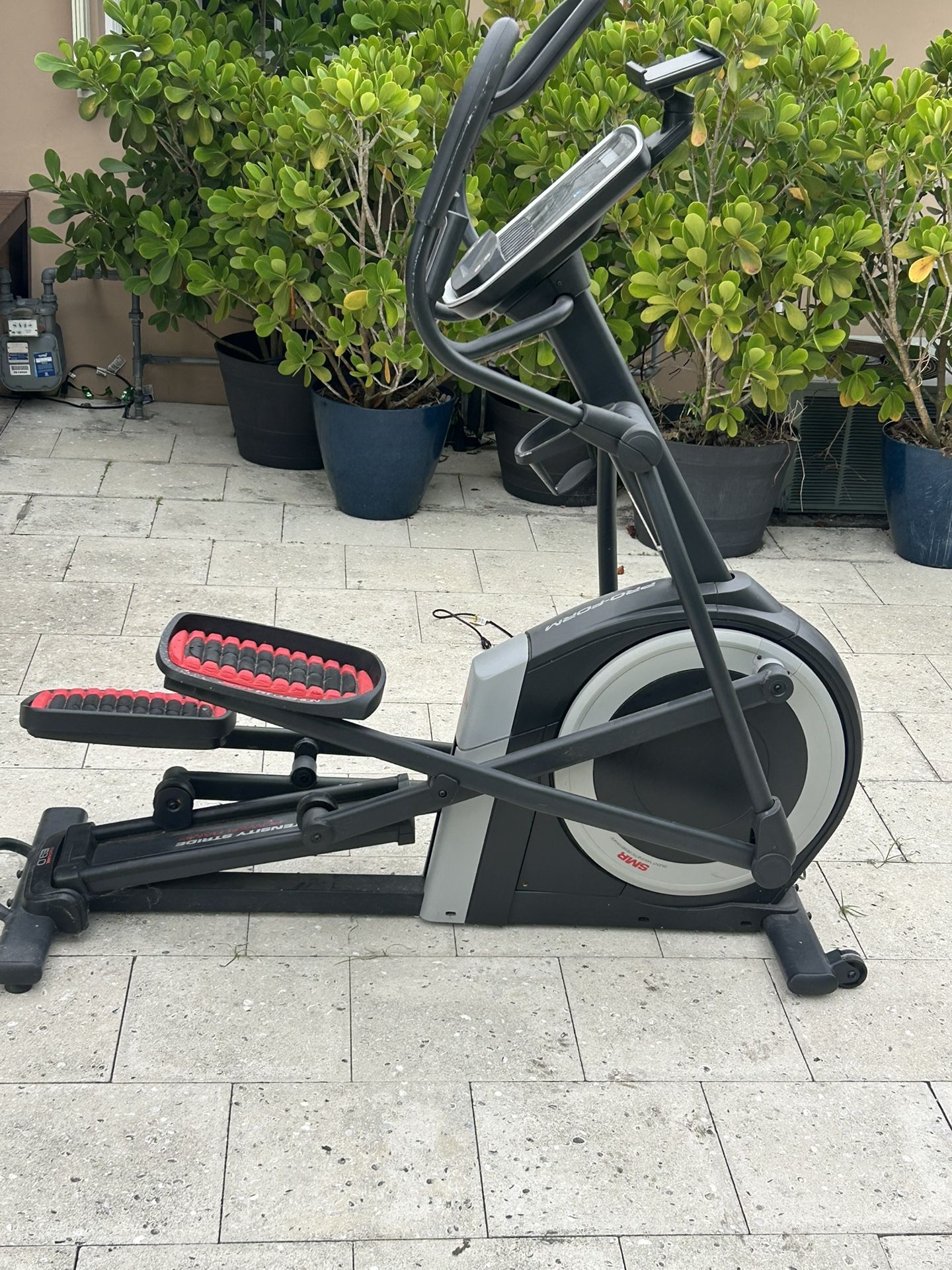 BARELY ANY USE STILL NEW PRO-FORM ELLIPTICAL $400 OR BEST OFFER 