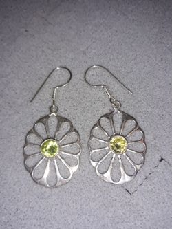 Beautiful Peridot earrings
