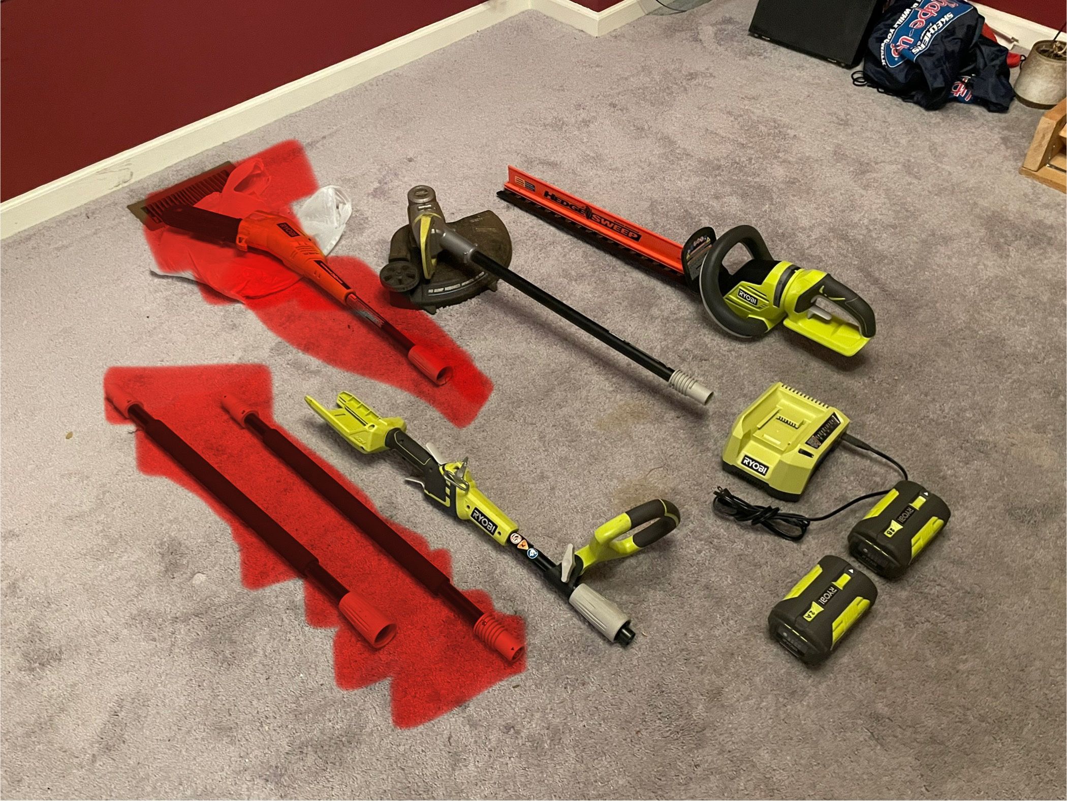 Ryobi Landscaping Set
