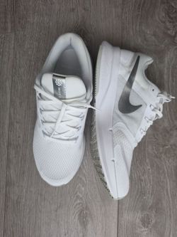 White Nike Running Shoes