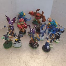 Skylanders figures for various video game systems Xbox Playstation  Nintendo Wii 