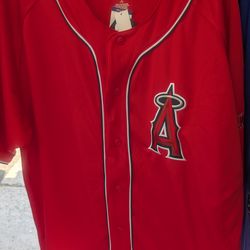 Angels Jersey 2X Red