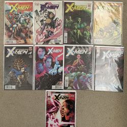 Astonishing X-Men Lot 1-8 Plus Variant Lot Run 2017 Marvel Comics