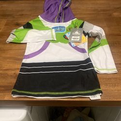 Buzz Light year Rash Guard Swim 4T 