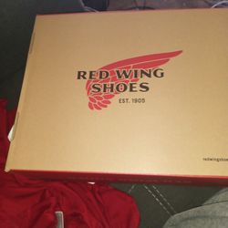 Brand New Never Worn Red Wings Steel Toe Work Boots 