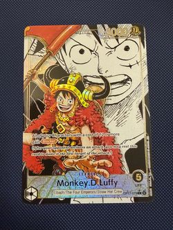 One Piece Monkey.D.Luffy (079) (Super Leader Alternate Art)