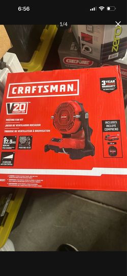 Craftsman misting fan