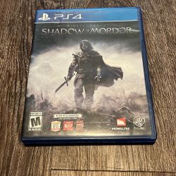 Shadow Of Mordor (PS4)