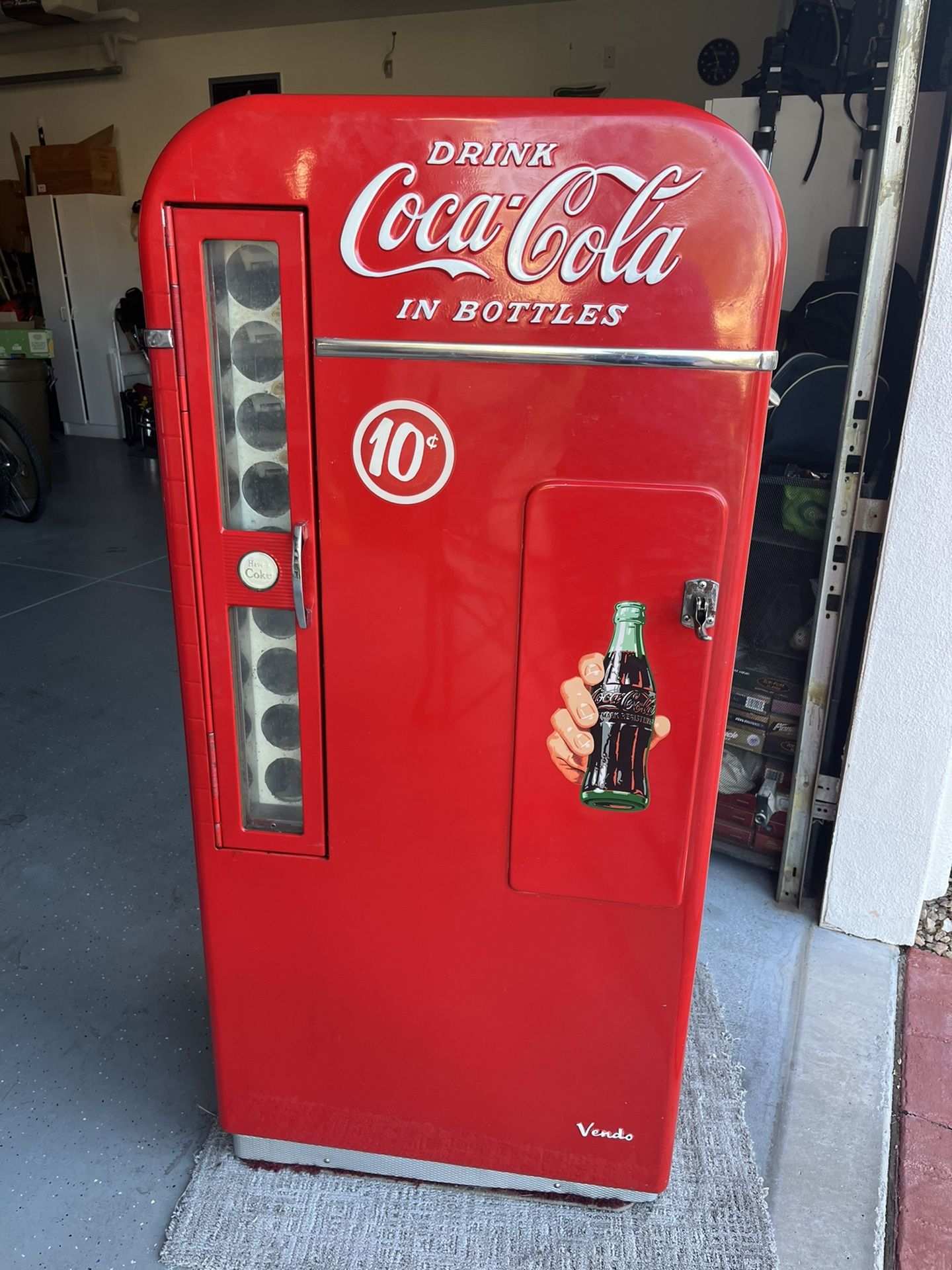 Coca Cola 1955 Vendo H81A 10c Vintage Coke Soda Vending Machine