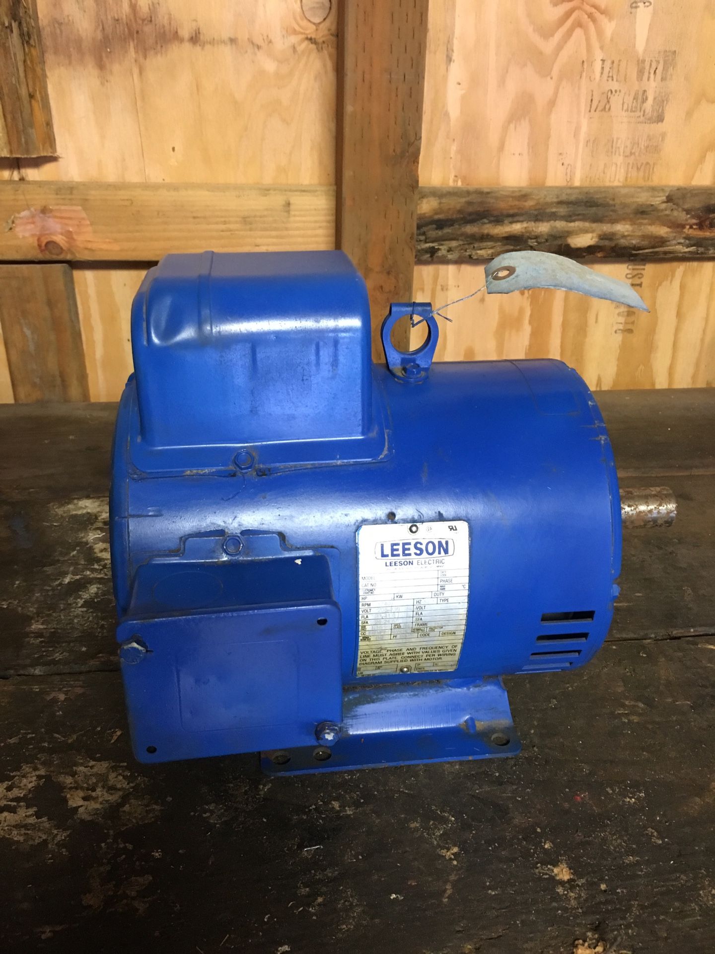Leeson 5hp electric motor, rebuilt! for Sale in Camas, WA OfferUp