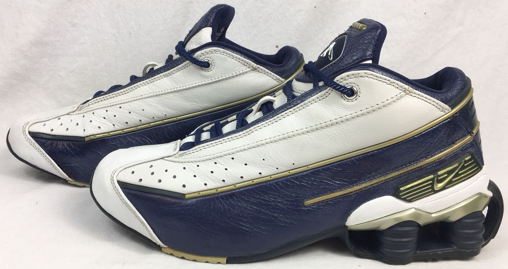 2002 Nike Shox Ken Griffey Jr. Midnight Navy White Men s Shoes