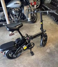 Folding electric bike 20mph 20 mile range new ebike