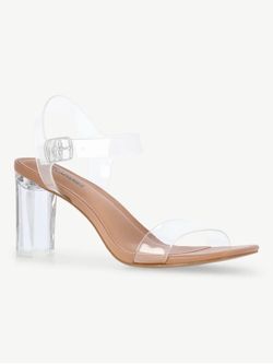 Clear No Boundaries heels