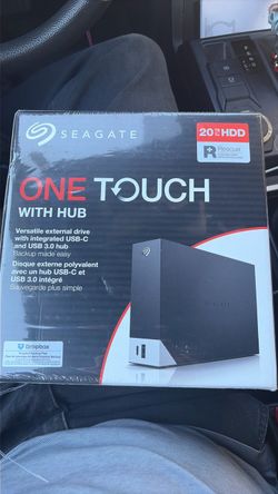 Seagate one touch with hub 20TB
