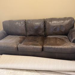 Leather Couch set