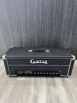 Vintage Carvin X100B Series III 100 Watt Tube Guitar Head Amplifier 