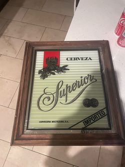 Superior Cerveza frame picture  14x16