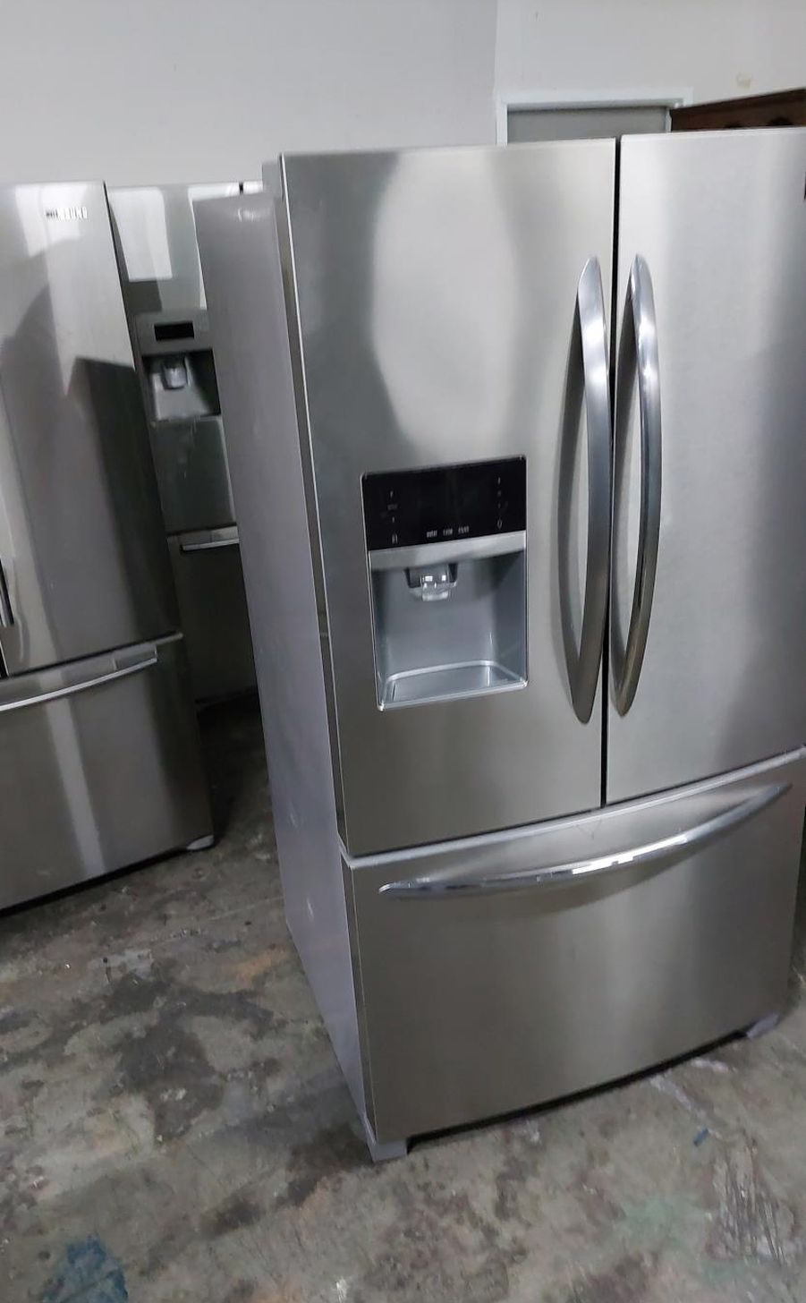 Spacious 3 Door French Door Fridge with LED Lighting