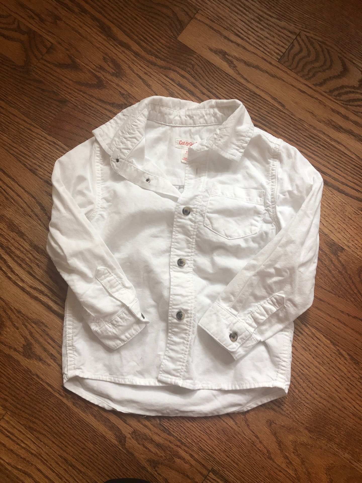Kid boy size 3T button up shirt