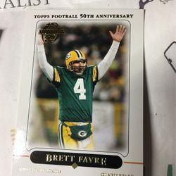 Tops 50th anniversary Brett Favre