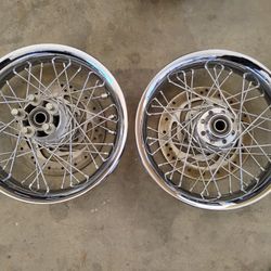 16 Inch Harley Round Wheels