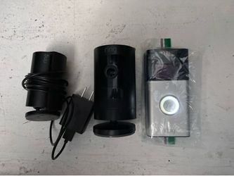 Ring Security Camera Bundle (3) – Doorbell 2 + Indoor Cam + Stick Up Cam – Used, Good Condition
