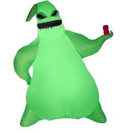 Gemmy Giant Inflatable Oogie Boogie 10.5 Ft Tall.