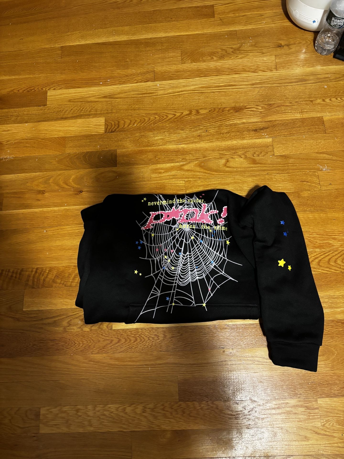 Spider Hoodie, Black