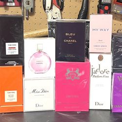 Perfume Cologne Gucci Chanel Tom Ford Dior Versace Armani Marley Bulk 