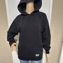 Hollister Women’s Black Hoodie Relaxed Fit