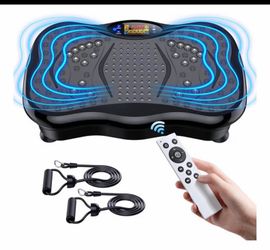 Máquina de ejercicios con placa de vibración, máquina de drenaje linfático para perder peso, drenaje