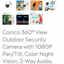 Conico Outdoor Security Camera 