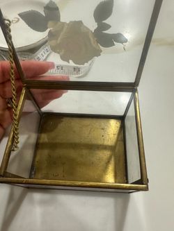 vintage style jewelry box trinket box