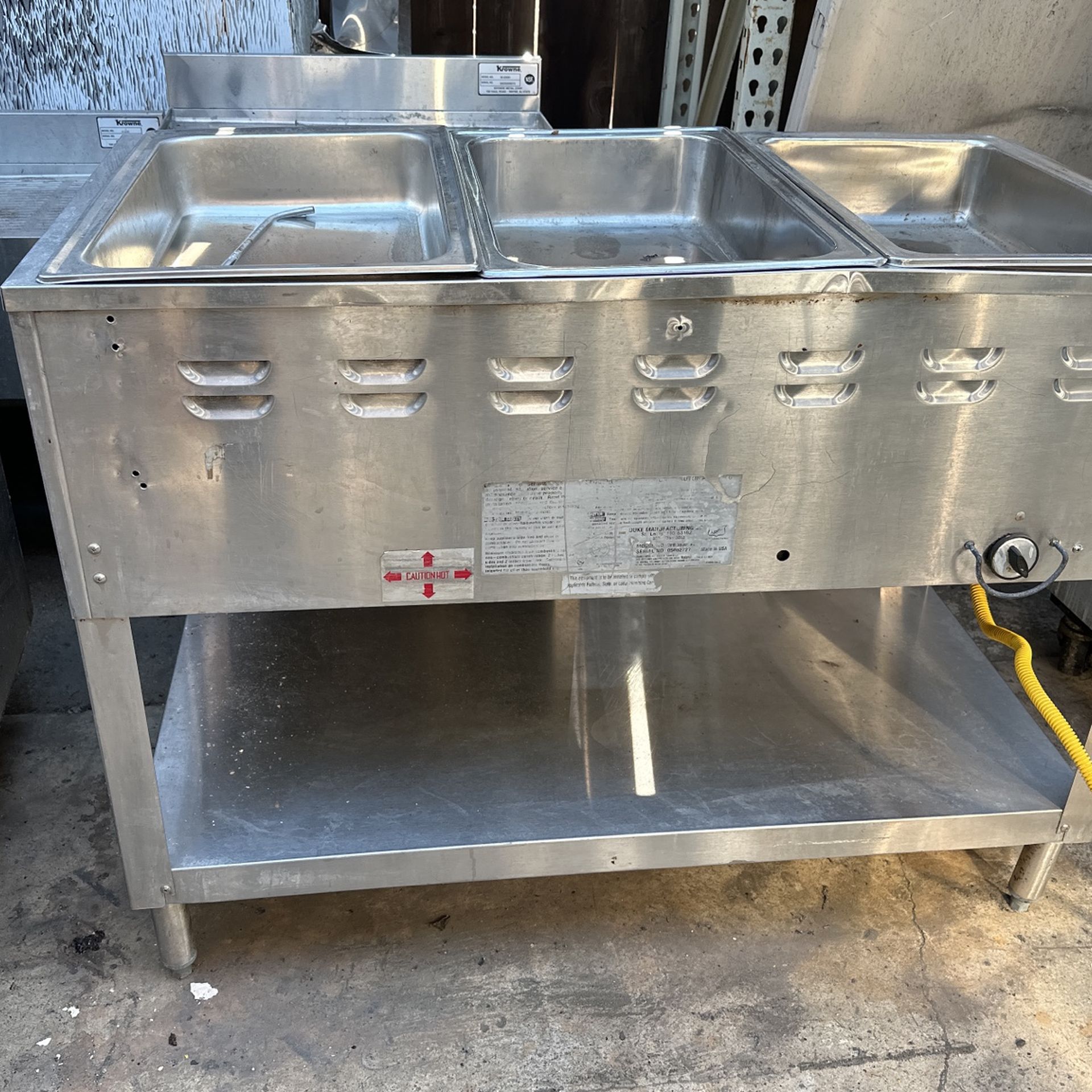 Commercial 3 Well Gas Steam Table for Sale in San Diego, CA OfferUp
