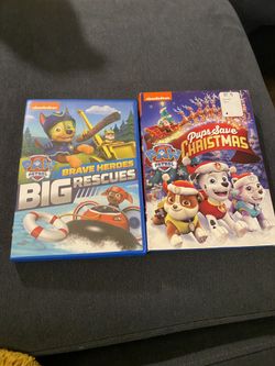 Nickelodeon Paw Patrol DVD’s 