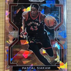 2021-22 Panini Prizm Pascal Siakam Cracked Ice Toronto Raptors #174 NM
