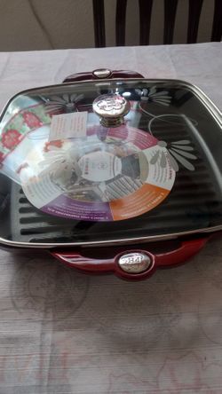 Comal Asador Y Vaporera De Princess House 