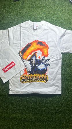 White supreme shirt