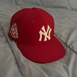 New York Yankees 1950 World Series Sz 7 5/8