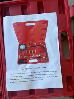 Fuel injection pressure tester