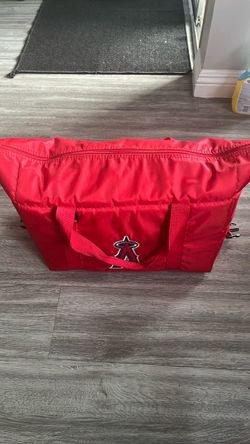 LA Angels MLB Red Insulated Cooler Tote Bag