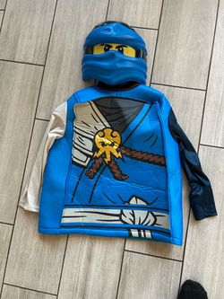 Halloween: Blue Lego ninjago costume