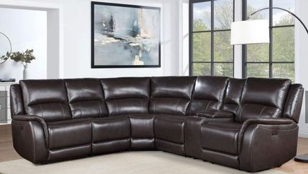 Leather Sectional