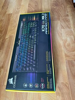 Corsair K70 RGB MK.2 RAPIDFIRE Mechanical Gaming Keyboard