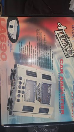 New Old Stock Car Audio Equipment – Amps, Subs & Capacitors