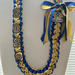 Ribbon Lei For Graduation