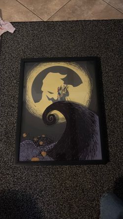 The Nightmare Before Christmas picture frame