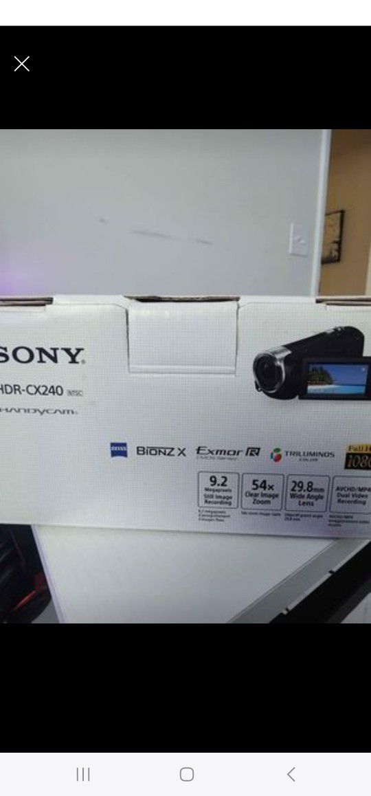 Sony Hdr-cx240 Handycam 