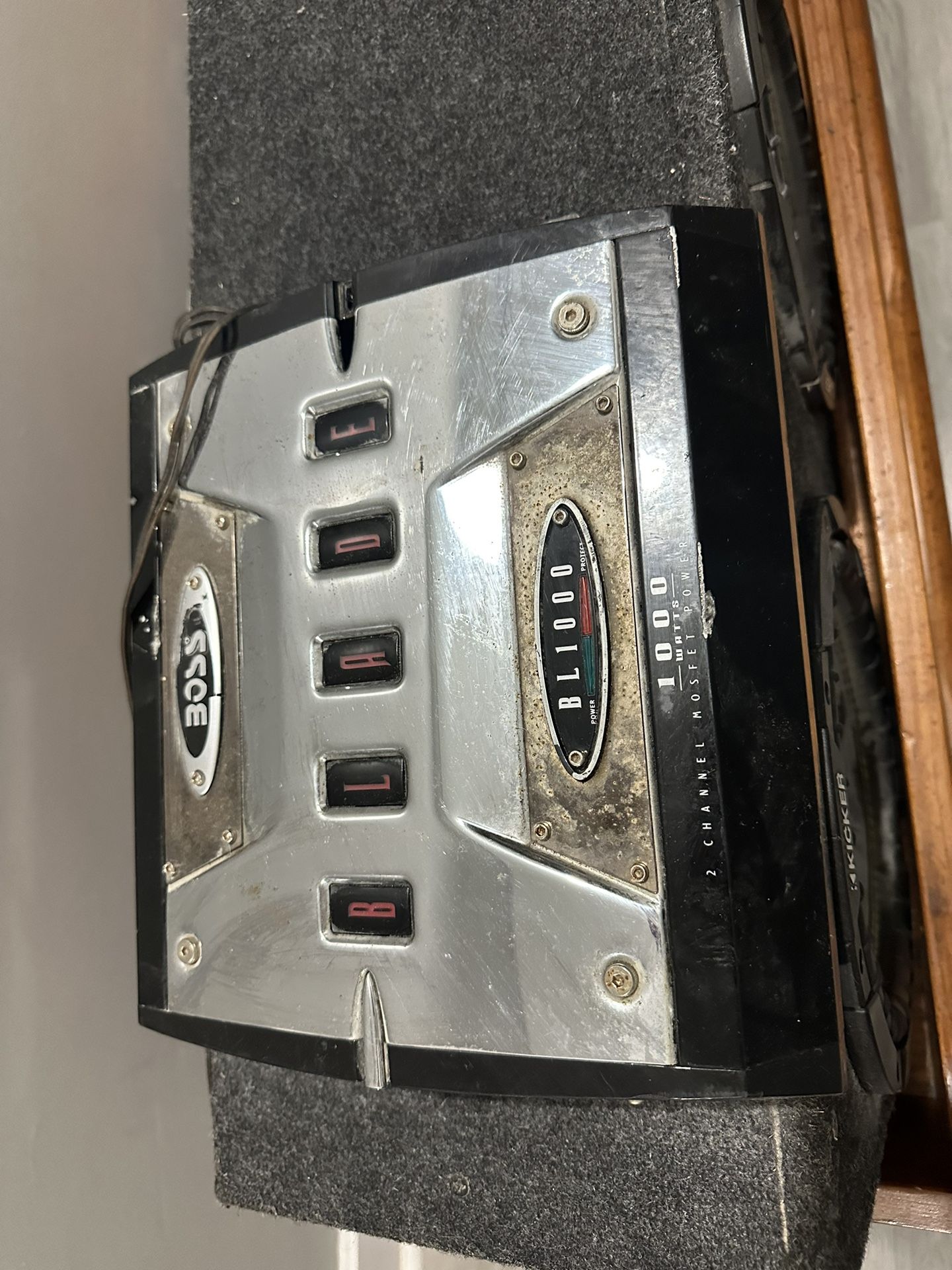 Boss Amp Kicker Subs